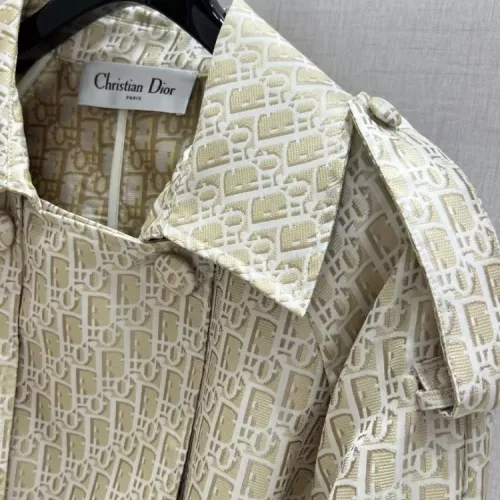 Cheap Christian Dior Coat Long Sleeved For Women #1371328 Replica Wholesale [$155.00 USD] [ITEM#1371328] on Replica Christian Dior Coat
