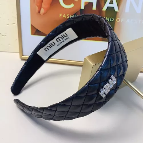 Cheap MIU MIU Headband For Women #1371384 Replica Wholesale [$25.00 USD] [ITEM#1371384] on Replica MIU MIU Headband