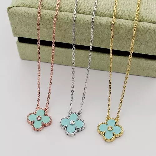 Cheap Van Cleef &amp; Arpels Necklaces For Women #1371402 Replica Wholesale [$25.00 USD] [ITEM#1371402] on Replica Van Cleef &amp; Arpels Necklaces