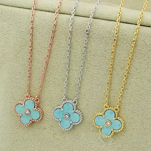 Cheap Van Cleef &amp; Arpels Necklaces For Women #1371402 Replica Wholesale [$25.00 USD] [ITEM#1371402] on Replica Van Cleef &amp; Arpels Necklaces