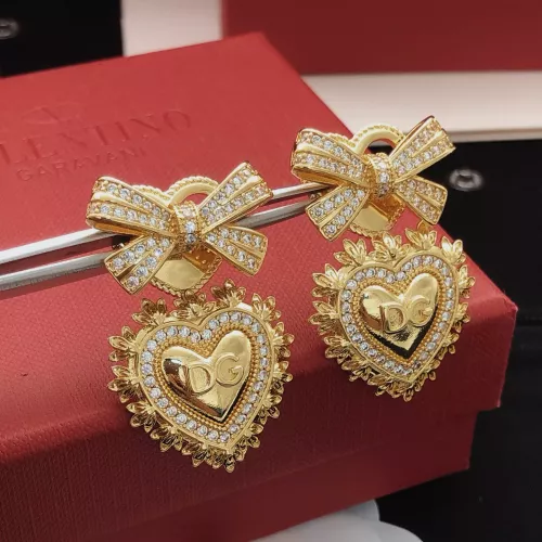 Cheap Dolce &amp; Gabbana D&amp;G Earrings For Women #1371457 Replica Wholesale [$38.00 USD] [ITEM#1371457] on Replica Dolce &amp; Gabbana D&amp;G Earrings