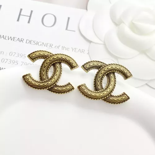 Cheap Chanel Earrings For Women #1371554 Replica Wholesale [$25.00 USD] [ITEM#1371554] on Replica Chanel Earrings