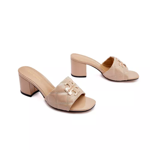 Cheap Tory Burch TB Slippers For Women #1371568 Replica Wholesale [$85.00 USD] [ITEM#1371568] on Replica Tory Burch TB Slippers