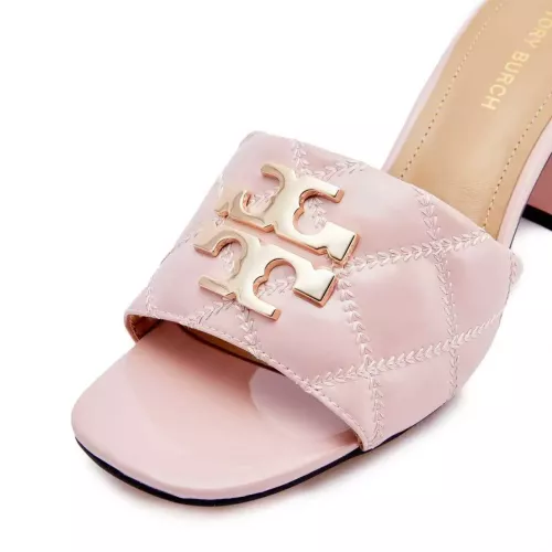 Cheap Tory Burch TB Slippers For Women #1371569 Replica Wholesale [$85.00 USD] [ITEM#1371569] on Replica Tory Burch TB Slippers