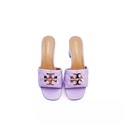 Cheap Tory Burch TB Slippers For Women #1371570 Replica Wholesale [$85.00 USD] [ITEM#1371570] on Replica Tory Burch TB Slippers