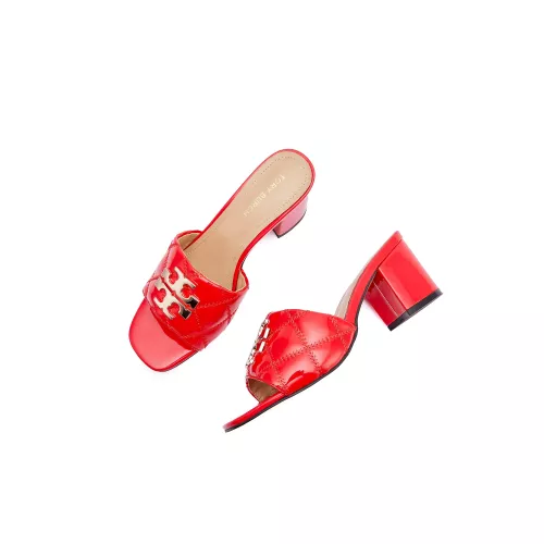Cheap Tory Burch TB Slippers For Women #1371571 Replica Wholesale [$85.00 USD] [ITEM#1371571] on Replica Tory Burch TB Slippers
