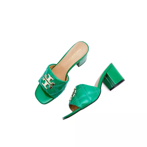 Cheap Tory Burch TB Slippers For Women #1371573 Replica Wholesale [$85.00 USD] [ITEM#1371573] on Replica Tory Burch TB Slippers