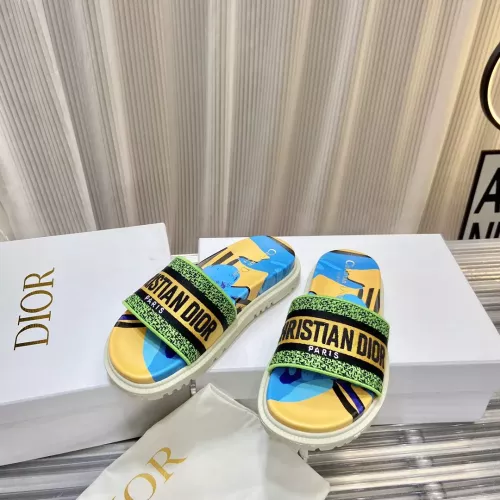 Cheap Christian Dior Slippers For Women #1371675 Replica Wholesale [$76.00 USD] [ITEM#1371675] on Replica Christian Dior Slippers