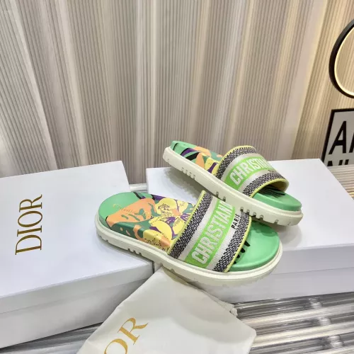 Cheap Christian Dior Slippers For Women #1371676 Replica Wholesale [$76.00 USD] [ITEM#1371676] on Replica Christian Dior Slippers