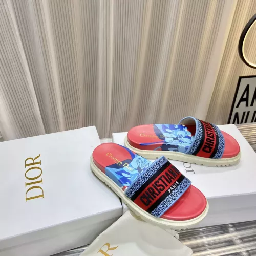 Cheap Christian Dior Slippers For Women #1371677 Replica Wholesale [$76.00 USD] [ITEM#1371677] on Replica Christian Dior Slippers