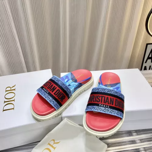 Cheap Christian Dior Slippers For Women #1371677 Replica Wholesale [$76.00 USD] [ITEM#1371677] on Replica Christian Dior Slippers