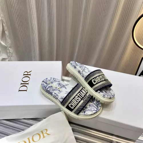 Cheap Christian Dior Slippers For Women #1371678 Replica Wholesale [$76.00 USD] [ITEM#1371678] on Replica Christian Dior Slippers