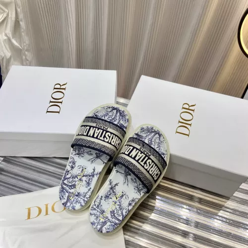 Cheap Christian Dior Slippers For Women #1371678 Replica Wholesale [$76.00 USD] [ITEM#1371678] on Replica Christian Dior Slippers