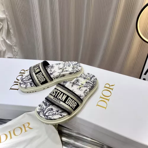 Cheap Christian Dior Slippers For Women #1371679 Replica Wholesale [$76.00 USD] [ITEM#1371679] on Replica Christian Dior Slippers