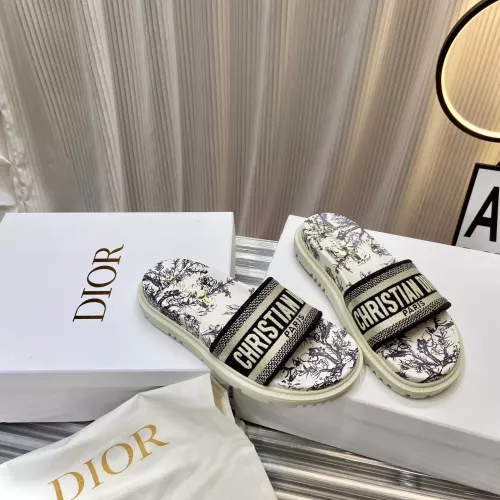 Cheap Christian Dior Slippers For Women #1371679 Replica Wholesale [$76.00 USD] [ITEM#1371679] on Replica Christian Dior Slippers