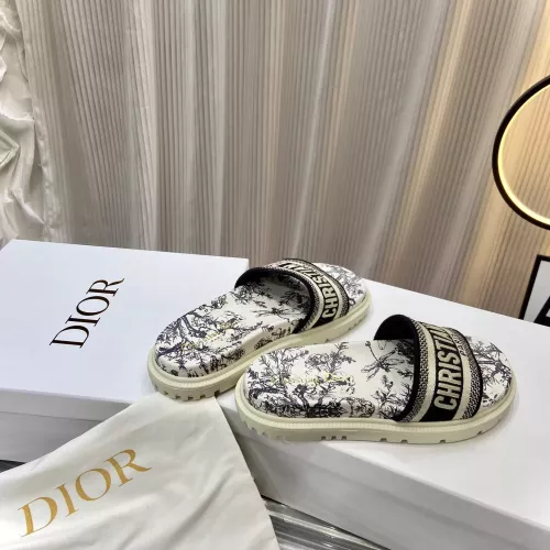 Cheap Christian Dior Slippers For Women #1371679 Replica Wholesale [$76.00 USD] [ITEM#1371679] on Replica Christian Dior Slippers