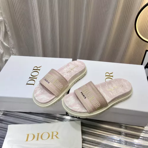 Cheap Christian Dior Slippers For Women #1371680 Replica Wholesale [$76.00 USD] [ITEM#1371680] on Replica Christian Dior Slippers
