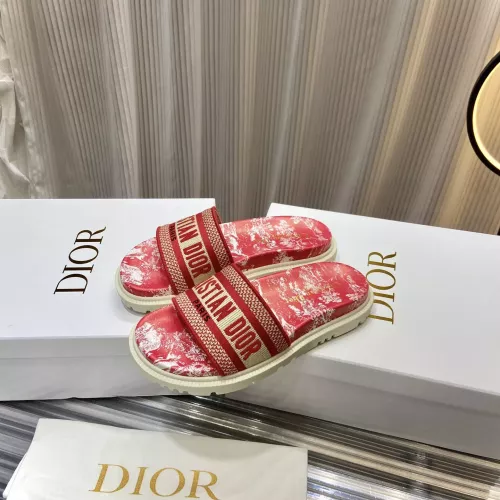 Cheap Christian Dior Slippers For Women #1371681 Replica Wholesale [$76.00 USD] [ITEM#1371681] on Replica Christian Dior Slippers