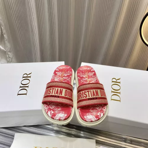 Cheap Christian Dior Slippers For Women #1371681 Replica Wholesale [$76.00 USD] [ITEM#1371681] on Replica Christian Dior Slippers