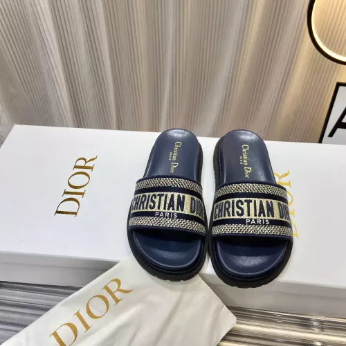 Cheap Christian Dior Slippers For Women #1371682 Replica Wholesale [$76.00 USD] [ITEM#1371682] on Replica Christian Dior Slippers