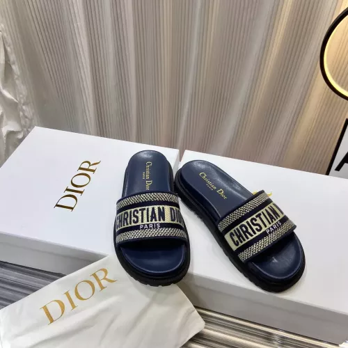 Cheap Christian Dior Slippers For Women #1371682 Replica Wholesale [$76.00 USD] [ITEM#1371682] on Replica Christian Dior Slippers