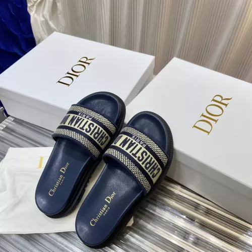 Cheap Christian Dior Slippers For Women #1371682 Replica Wholesale [$76.00 USD] [ITEM#1371682] on Replica Christian Dior Slippers