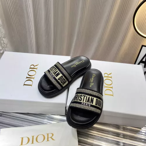 Cheap Christian Dior Slippers For Women #1371683 Replica Wholesale [$76.00 USD] [ITEM#1371683] on Replica Christian Dior Slippers