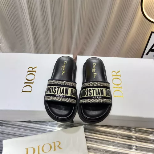 Cheap Christian Dior Slippers For Women #1371683 Replica Wholesale [$76.00 USD] [ITEM#1371683] on Replica Christian Dior Slippers