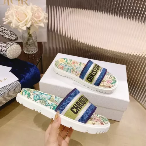 Cheap Christian Dior Slippers For Women #1371684 Replica Wholesale [$80.00 USD] [ITEM#1371684] on Replica Christian Dior Slippers