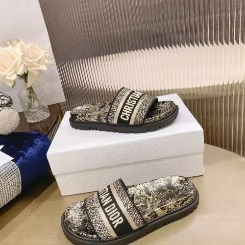 Cheap Christian Dior Slippers For Women #1371686 Replica Wholesale [$80.00 USD] [ITEM#1371686] on Replica Christian Dior Slippers
