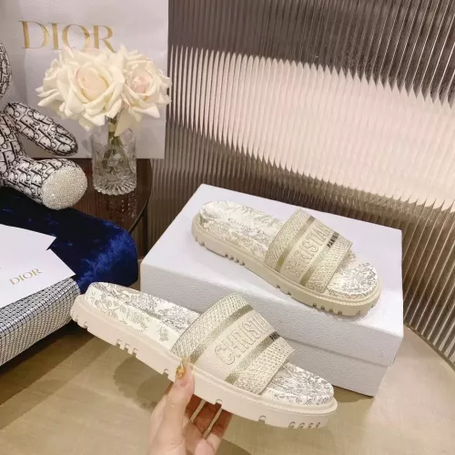 Cheap Christian Dior Slippers For Women #1371687 Replica Wholesale [$80.00 USD] [ITEM#1371687] on Replica Christian Dior Slippers