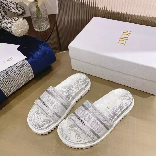 Cheap Christian Dior Slippers For Women #1371688 Replica Wholesale [$80.00 USD] [ITEM#1371688] on Replica Christian Dior Slippers