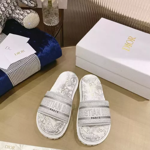 Cheap Christian Dior Slippers For Women #1371688 Replica Wholesale [$80.00 USD] [ITEM#1371688] on Replica Christian Dior Slippers