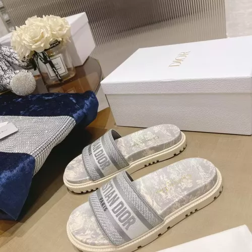 Cheap Christian Dior Slippers For Women #1371689 Replica Wholesale [$80.00 USD] [ITEM#1371689] on Replica Christian Dior Slippers