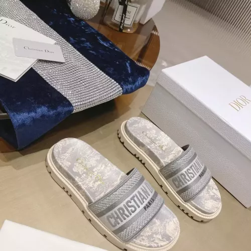 Cheap Christian Dior Slippers For Women #1371689 Replica Wholesale [$80.00 USD] [ITEM#1371689] on Replica Christian Dior Slippers