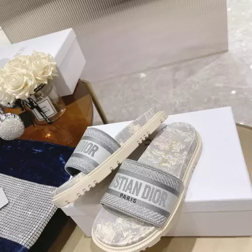 Cheap Christian Dior Slippers For Women #1371689 Replica Wholesale [$80.00 USD] [ITEM#1371689] on Replica Christian Dior Slippers