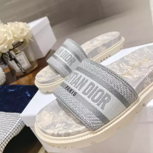 Cheap Christian Dior Slippers For Women #1371689 Replica Wholesale [$80.00 USD] [ITEM#1371689] on Replica Christian Dior Slippers
