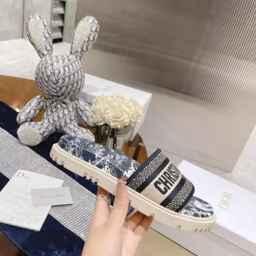 Cheap Christian Dior Slippers For Women #1371690 Replica Wholesale [$80.00 USD] [ITEM#1371690] on Replica Christian Dior Slippers