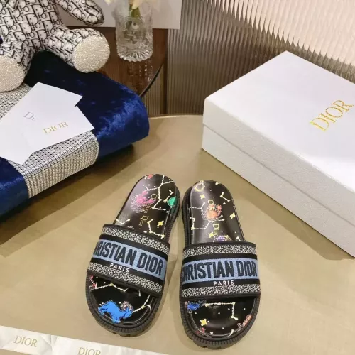 Cheap Christian Dior Slippers For Women #1371691 Replica Wholesale [$80.00 USD] [ITEM#1371691] on Replica Christian Dior Slippers