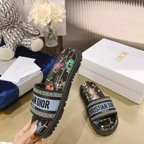 Cheap Christian Dior Slippers For Women #1371691 Replica Wholesale [$80.00 USD] [ITEM#1371691] on Replica Christian Dior Slippers