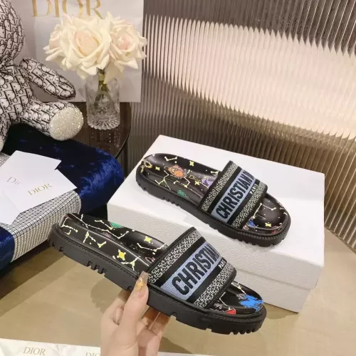 Cheap Christian Dior Slippers For Women #1371691 Replica Wholesale [$80.00 USD] [ITEM#1371691] on Replica Christian Dior Slippers