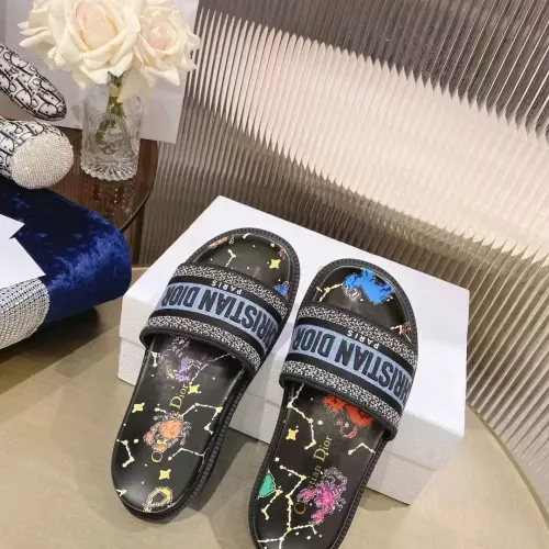 Cheap Christian Dior Slippers For Women #1371691 Replica Wholesale [$80.00 USD] [ITEM#1371691] on Replica Christian Dior Slippers