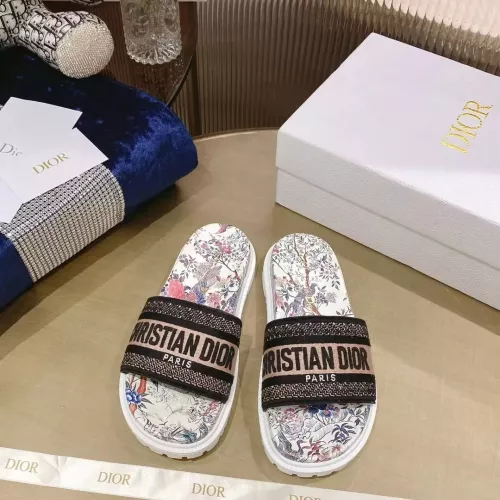 Cheap Christian Dior Slippers For Women #1371692 Replica Wholesale [$80.00 USD] [ITEM#1371692] on Replica Christian Dior Slippers