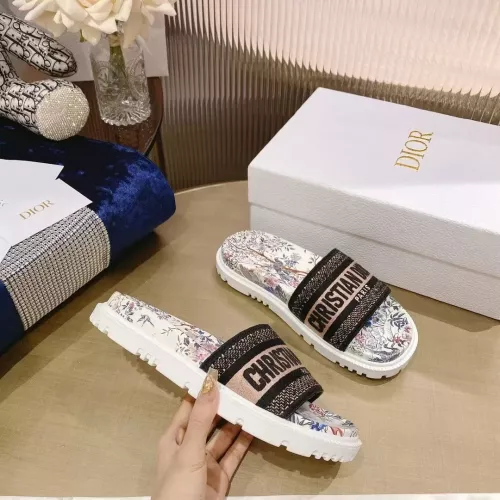 Cheap Christian Dior Slippers For Women #1371692 Replica Wholesale [$80.00 USD] [ITEM#1371692] on Replica Christian Dior Slippers