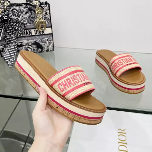 Cheap Christian Dior Slippers For Women #1371700 Replica Wholesale [$100.00 USD] [ITEM#1371700] on Replica Christian Dior Slippers