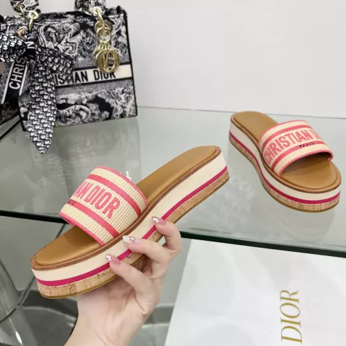 Cheap Christian Dior Slippers For Women #1371700 Replica Wholesale [$100.00 USD] [ITEM#1371700] on Replica Christian Dior Slippers