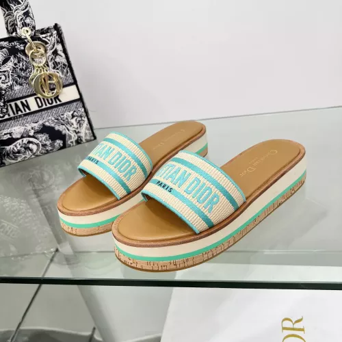 Cheap Christian Dior Slippers For Women #1371704 Replica Wholesale [$100.00 USD] [ITEM#1371704] on Replica Christian Dior Slippers