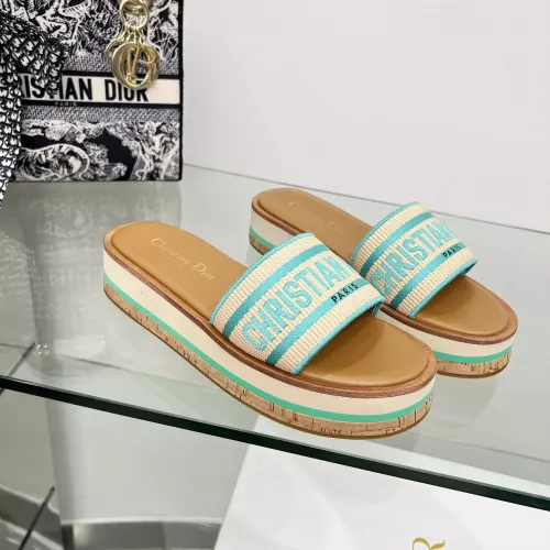 Cheap Christian Dior Slippers For Women #1371704 Replica Wholesale [$100.00 USD] [ITEM#1371704] on Replica Christian Dior Slippers