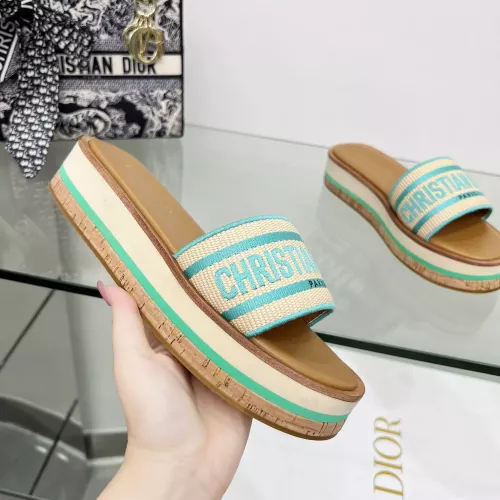 Cheap Christian Dior Slippers For Women #1371704 Replica Wholesale [$100.00 USD] [ITEM#1371704] on Replica Christian Dior Slippers