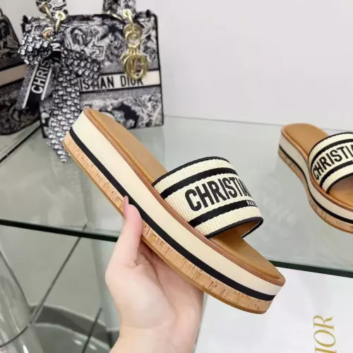 Cheap Christian Dior Slippers For Women #1371709 Replica Wholesale [$100.00 USD] [ITEM#1371709] on Replica Christian Dior Slippers